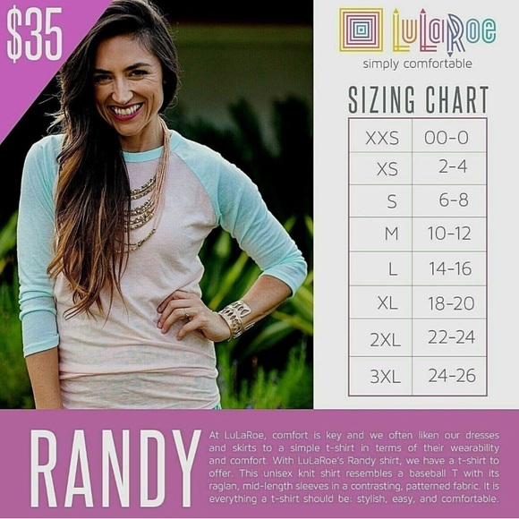 Lularoe Randy Tee - Picture 6 of 6